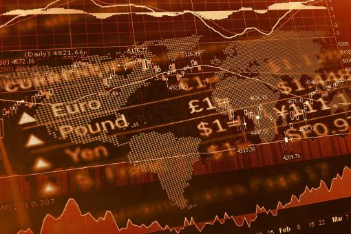 Finance investment stock market chart graph currency exchange global business